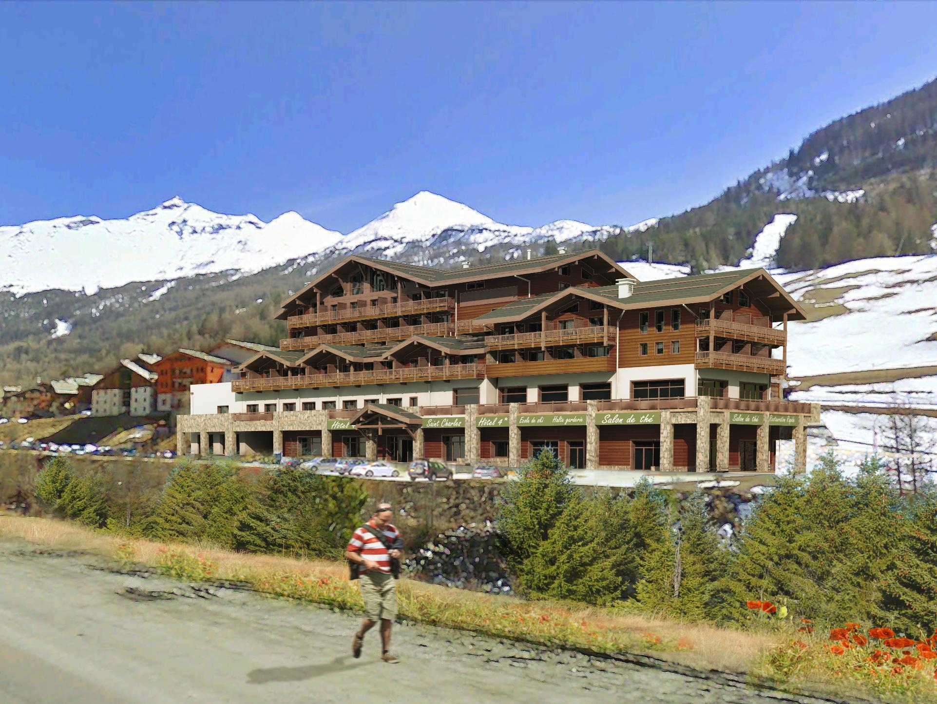 Hotel Saint Charles Val Cenis Lanslebourg-Mont-Cenis Dış mekan fotoğraf